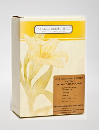 HENNE' NATURALE ROSSO INTENSO POLVERE